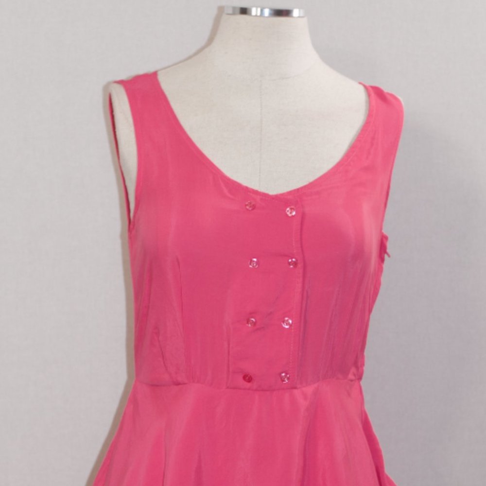 Pink Ruffle Dress - Picture 2 of 12